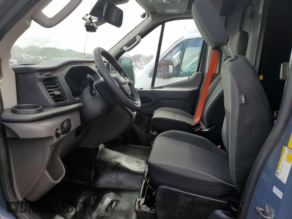 2020 Ford Transit Cargo with VIN 1FTBR3X86LKA47912, listed as a Copart auction lot 74428244 with Not Provided miles and Salvage Title. Bid and sale history available at DreamBid. Image 7.