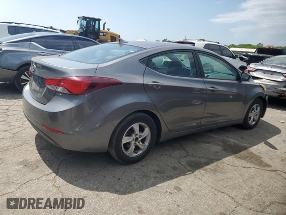 2014 Hyundai Elantra SE with VIN 5NPDH4AE3EH459318, listed as a Copart auction lot 52464215 with 167,861 mi miles and Salvage Title. Bid and sale history available at DreamBid. Image 3.