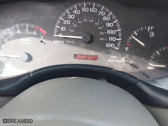2002 Chevrolet Malibu with VIN 1G1ND52J32M690070, listed as a IAAI auction lot 41660992 with 240,455 mi miles. Bid and sale history available at carsss.com. Image 7.