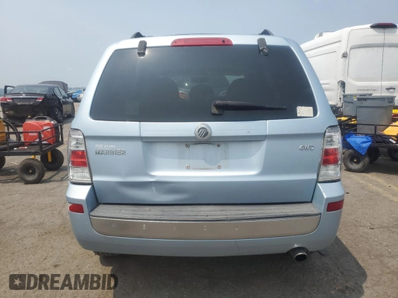 2009 Mercury Mariner z VIN 4M2CU91G49KJ01393, wystawiony jako Copart lot #59780005 z przebiegiem 189 898 mil mil oraz Szkoda całkowita • Salvage title. Historia ofert i sprzedaży dostępna na DreamBid. Obrazek 6.