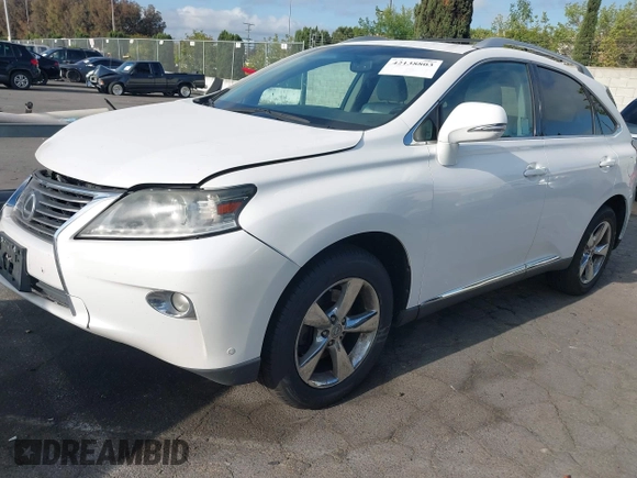2013 Lexus RX 350 with VIN 2T2ZK1BA3DC097179, listed as a IAAI auction lot 42138803 with 133,468 mi miles and . Bid and sale history available at DreamBid. Image 2.