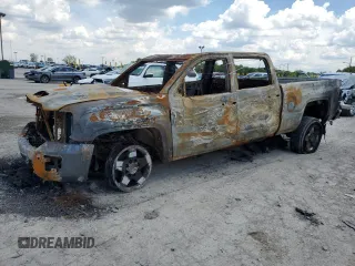 2015 GMC Sierra 2500HD SLT with VIN 1GT12ZE80FF562181, listed as a Copart auction lot 59126135 with Not provided miles and Non repairable. Bid and sale history available at DreamBid. Image 1.