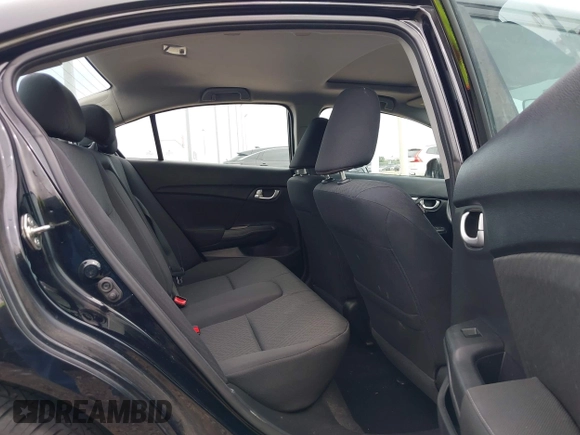 2014 Honda Civic Sedan EX with VIN 19XFB2F88EE012683, listed as a IAAI auction lot 42057671 with 95,490 mi miles. Bid and sale history available at carsss.com. Image 8.