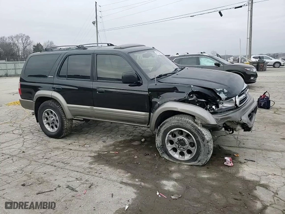 2000 Toyota 4Runner Limited with VIN JT3HN87R9Y0301521, listed as a Copart auction lot 44152905 with 226,077 mi miles and Clean Title. Bid and sale history available at carsss.com. Image 11.