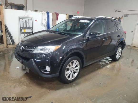 2014 Toyota RAV4 Limited with VIN 2T3DFREV8EW179951, listed as a Copart auction lot 48709915 with 117,673 mi miles and Salvage Title. Bid and sale history available at carsss.com. Image 1.