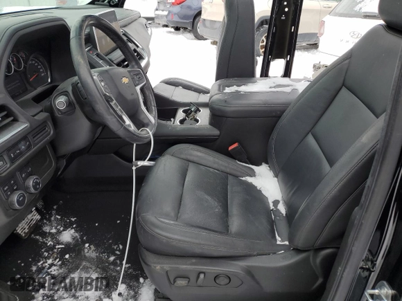 2021 Chevrolet Tahoe LT with VIN 1GNSKNKT5MR415556, listed as a Copart auction lot 44368555 with 31,961 mi miles and Salvage Title. Bid and sale history available at carsss.com. Image 7.