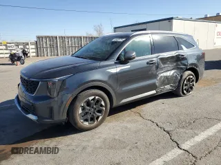 2024 Kia Sorento S z VIN 5XYRL4JC6RG257928, wystawiony jako Copart lot #48435725 z przebiegiem 19 095 mil mil oraz Szkoda całkowita • Salvage title. Historia ofert i sprzedaży dostępna na DreamBid. Obrazek 1.