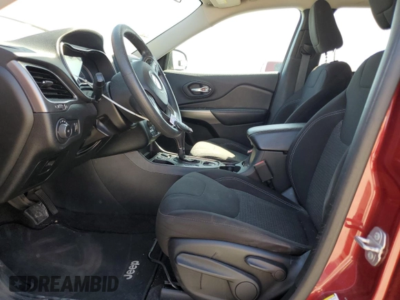 2019 Jeep Cherokee Latitude with VIN 1C4PJLCB1KD190512, listed as a Copart auction lot 52974935 with 74,656 mi miles and Salvage Title. Bid and sale history available at carsss.com. Image 7.