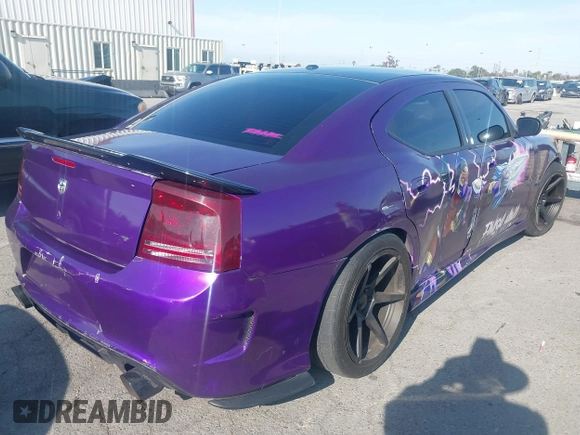 2006 Dodge Charger SRT-8 with VIN 2B3LA73W56H516962, listed as a IAAI auction lot 41987879 with 152,067 mi miles and . Bid and sale history available at carsss.com. Image 4.