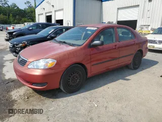 2005 Toyota Corolla CE with VIN JTDBR32E852060001, listed as a Copart auction lot 62153165 with 199,624 mi miles and Salvage title. Bid and sale history available at DreamBid. Image 1.