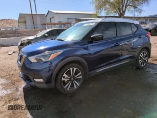 2020 Nissan Kicks SR z VIN 3N1CP5DV2LL532372, wystawiony jako Copart lot #54393375 z przebiegiem 47 841 mil mil oraz Szkoda całkowita • Salvage title. Historia ofert i sprzedaży dostępna na DreamBid. Obrazek 1.