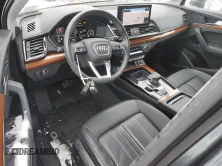 2021 Audi Q5 Premium Plus with VIN WA1E2AFY8M2066920, listed as a Copart auction lot 43134605 with 12,304 mi miles and Salvage Title. Bid and sale history available at carsss.com. Image 8.