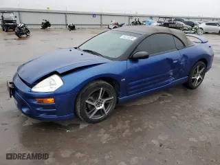 2005 Mitsubishi Eclipse GTS with VIN 4A3AE75H65E014165, listed as a Copart auction lot 44315235 with 67,285 mi miles and Salvage Title. Bid and sale history available at carsss.com. Image 1.