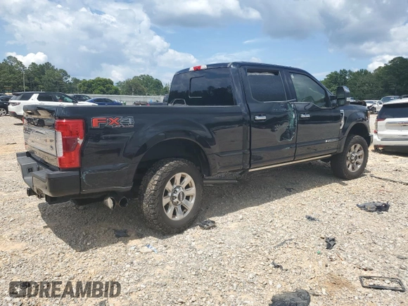 2019 Ford F-250 XL with VIN 1FT7W2BT4KEC57796, listed as a Copart auction lot 59682105 with Not provided miles and Salvage title. Bid and sale history available at DreamBid. Image 3.