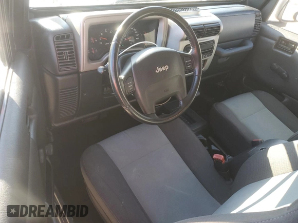 2006 Jeep Wrangler Unlimited LWB with VIN 1J4FA44S56P722617, listed as a Copart auction lot 50747255 with 64,172 mi miles and Salvage Title. Bid and sale history available at carsss.com. Image 8.