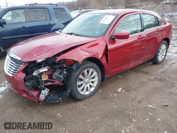 2012 Chrysler 200 Touring with VIN 1C3CCBBG4CN151574, listed as a IAAI auction lot 41796727 with 100,784 mi miles. Bid and sale history available at carsss.com. Image 17.
