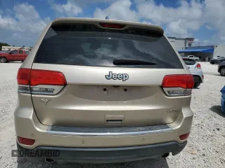 2014 Jeep Grand Cherokee Limited with VIN 1C4RJEBG5EC157444, listed as a Copart auction lot 51745095 with 126,680 mi miles and Salvage Title. Bid and sale history available at carsss.com. Image 6.