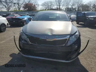 2013 Kia Optima EX with VIN 5XXGN4A74DG135084, listed as a Copart auction lot 53821085 with 97,848 mi miles and Salvage Title. Bid and sale history available at carsss.com. Image 5.