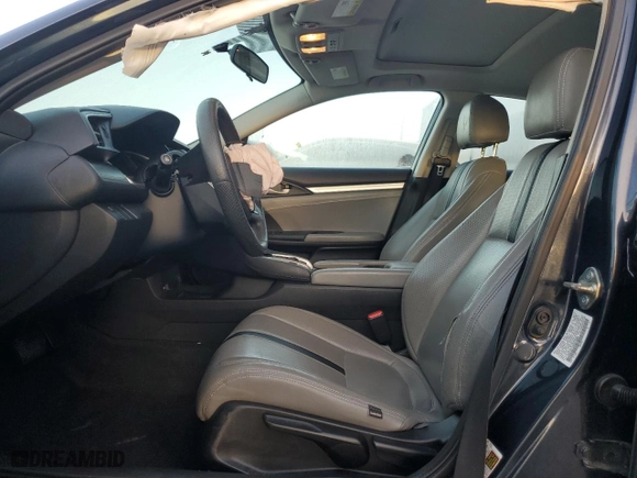 2017 Honda Civic Sedan EX with VIN 19XFC2F73HE073609, listed as a Copart auction lot 51757775 with 55,946 mi miles and Salvage Title. Bid and sale history available at carsss.com. Image 7.