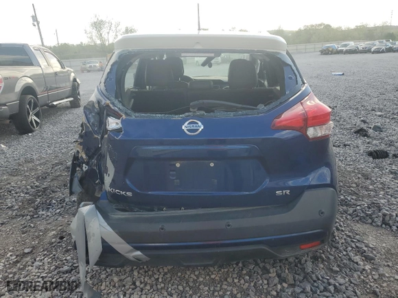2020 Nissan Kicks SR with VIN 3N1CP5DV7LL516216, listed as a Copart auction lot 52016225 with 103,137 mi miles and Clean Title. Bid and sale history available at carsss.com. Image 6.