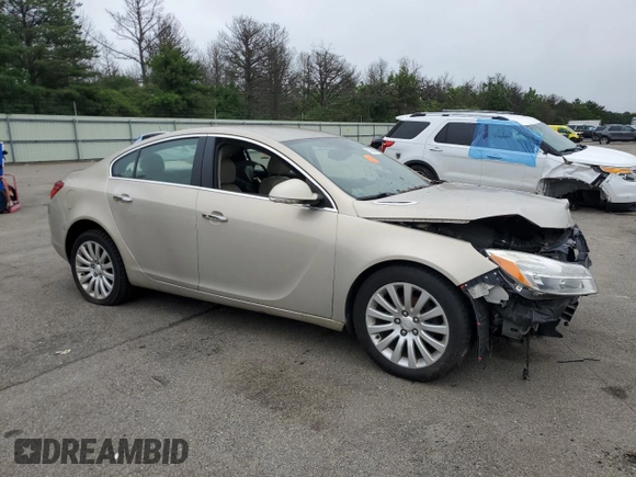 2012 Buick Regal Premium 1 with VIN 2G4GS5EK8C9184514, listed as a Copart auction lot 61380945 with 111,676 mi miles and Salvage title. Bid and sale history available at DreamBid. Image 4.