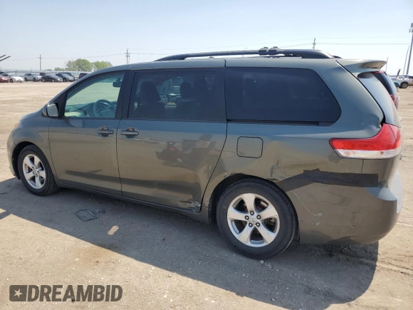 2013 Toyota Sienna LE AAS with VIN 5TDKK3DC5DS284804, listed as a Copart auction lot 60161435 with 126,399 mi miles and Salvage title. Bid and sale history available at DreamBid. Image 2.