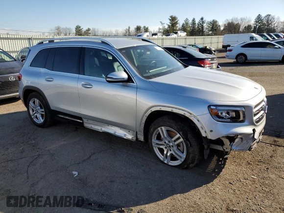 2020 Mercedes-Benz GLB with VIN W1N4M4HB8LW027895, listed as a Copart auction lot 68357642 with 26,496 mi miles. Bid and sale history available at carsss.com. Image 4.