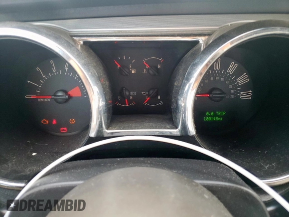 2009 Ford Mustang with VIN 1ZVHT80N895136488, listed as a Copart auction lot 65023225 with 180,148 mi miles and Clean title. Bid and sale history available at DreamBid. Image 9.