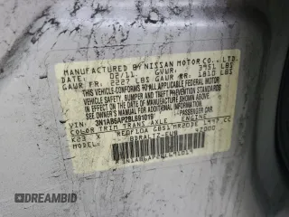2011 Nissan Sentra SR with VIN 3N1AB6AP2BL691019, listed as a Copart auction lot 55044385 with 147,991 mi miles and Clean title. Bid and sale history available at DreamBid. Image 12.
