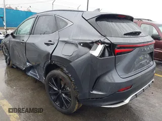 2022 Lexus NX with VIN 2T2KGCEZ4NC012724, listed as a IAAI auction lot 41512860 with 31,256 mi miles. Bid and sale history available at carsss.com. Image 3.