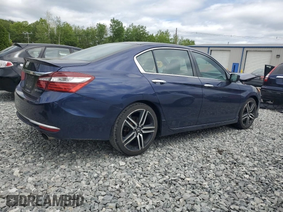 2016 Honda Accord Sport z VIN 1HGCR2F5XGA152794, wystawiony jako Copart lot #57497145 z przebiegiem 88 689 mil mil oraz Szkoda całkowita • Salvage title. Historia ofert i sprzedaży dostępna na DreamBid. Obrazek 3.