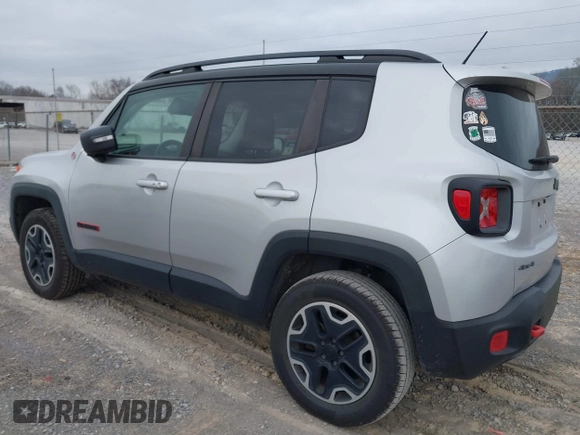 2015 Jeep Renegade Trailhawk with VIN ZACCJBCT7FPB16505, listed as a IAAI auction lot 41789335 with 63,416 mi miles and . Bid and sale history available at DreamBid. Image 14.