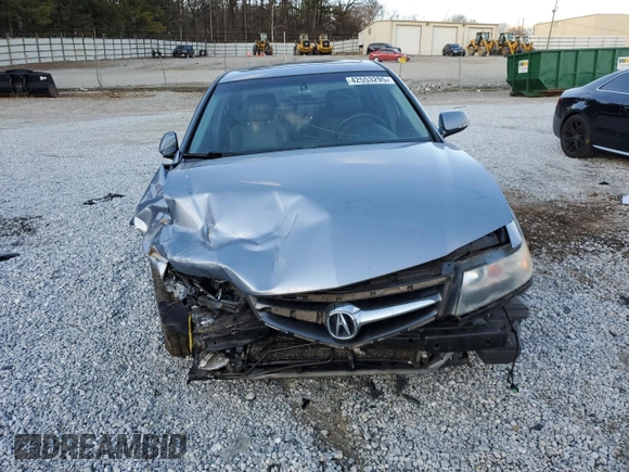 2007 Acura TSX with VIN JH4CL96877C017892, listed as a Copart auction lot 42553295 with 0 mi miles and Salvage Title. Bid and sale history available at carsss.com. Image 5.