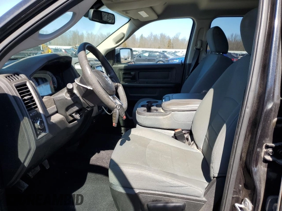 2018 Ram 1500 Express with VIN 1C6RR7FGXJS220351, listed as a Copart auction lot 48469935 with 74,605 mi miles and Salvage title. Bid and sale history available at DreamBid. Image 7.