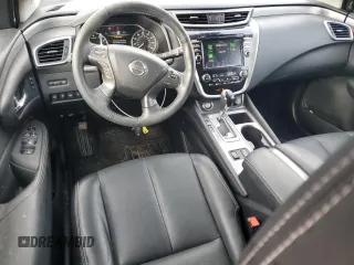 2021 Nissan Murano SL with VIN 5N1AZ2CS3MC121379, listed as a Copart auction lot 44755355 with 34,599 mi miles and Salvage Title. Bid and sale history available at DreamBid. Image 8.