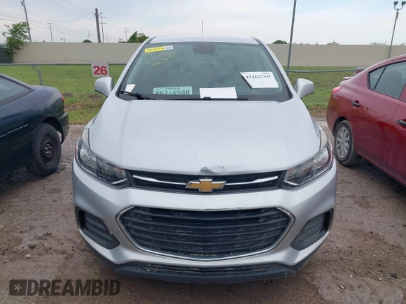 2020 Chevrolet Trax LS with VIN 3GNCJKSBXLL202265, listed as a IAAI auction lot 42462769 with 143,466 mi miles and . Bid and sale history available at DreamBid. Image 12.