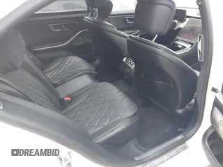2023 Mercedes-Benz S 580 with VIN W1K6G7GBXPA184878, listed as a IAAI auction lot 42169511 with 12,496 mi miles and . Bid and sale history available at DreamBid. Image 8.