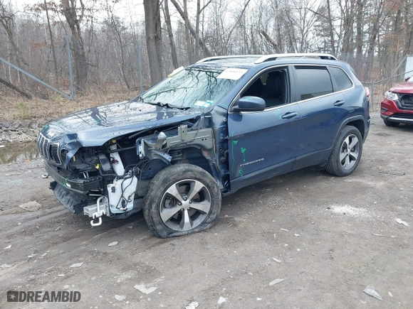 2021 Jeep Cherokee Limited with VIN 1C4PJMDX7MD185723, listed as a IAAI auction lot 42006135 with 41,614 mi miles. Bid and sale history available at carsss.com. Image 17.