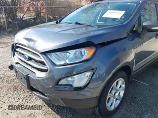 2019 Ford EcoSport SE with VIN MAJ3S2GE7KC301957, listed as a IAAI auction lot 41801182 with 81,525 mi miles and . Bid and sale history available at DreamBid. Image 19.