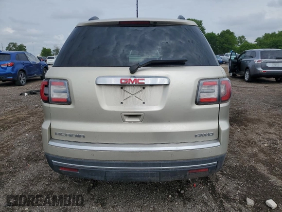 2014 GMC Acadia SLT z VIN 1GKKVRKD2EJ182661, wystawiony jako Copart lot #58525495 z przebiegiem 233 662 mil mil oraz Tytuł czysty. Historia ofert i sprzedaży dostępna na DreamBid. Obrazek 6.