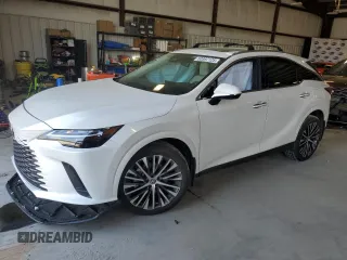 2024 Lexus RX 350h with VIN 2T2BBMCA7RC064758, listed as a Copart auction lot 51653365 with 3,842 mi miles and Salvage title. Bid and sale history available at DreamBid. Image 1.