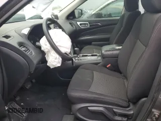 2020 Nissan Pathfinder S z VIN 5N1DR2AN3LC614066, wystawiony jako Copart lot #47091335 z przebiegiem 97 474 mil mil oraz Szkoda całkowita • Salvage title. Historia ofert i sprzedaży dostępna na DreamBid. Obrazek 7.