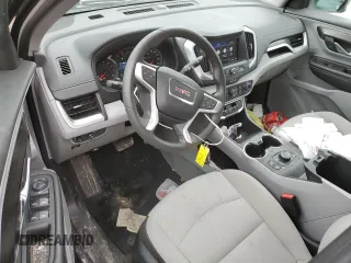 2024 GMC Terrain SLE with VIN 3GKALMEGXRL278935, listed as a Copart auction lot 52300805 with 11,200 mi miles and Salvage title. Bid and sale history available at DreamBid. Image 8.