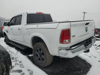 2018 Ram 2500 Laramie with VIN 3C6UR5FJ8JG173113, listed as a Copart auction lot 84708244 with 72,155 mi miles and Salvage Title. Bid and sale history available at carsss.com. Image 2.