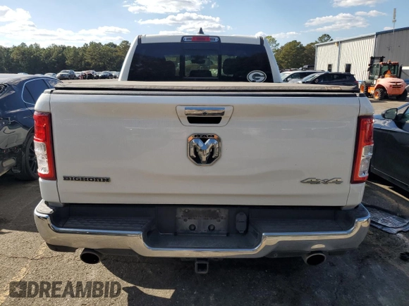 2019 Ram 1500 Big Horn with VIN 1C6SRFFT1KN856276, listed as a Copart auction lot 77247224 with 62,049 mi miles and Salvage title. Bid and sale history available at DreamBid. Image 6.
