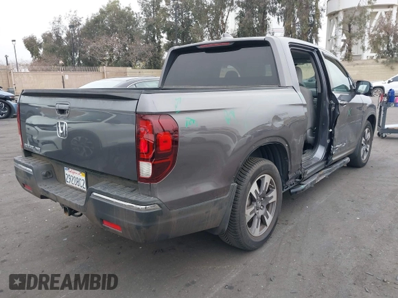 2017 Honda Ridgeline RTL-T with VIN 5FPYK2F67HB002854, listed as a IAAI auction lot 41895895 with 86,882 mi miles and . Bid and sale history available at DreamBid. Image 4.