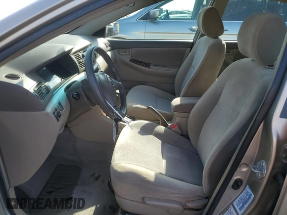 2006 Toyota Corolla CE with VIN 1NXBR32E86Z704114, listed as a Copart auction lot 62328195 with 137,465 mi miles and Salvage title. Bid and sale history available at DreamBid. Image 7.
