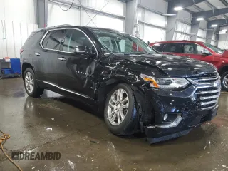 2018 Chevrolet Traverse High Country with VIN 1GNEVKKW4JJ112064, listed as a Copart auction lot 70341154 with 75,989 mi miles and Salvage Title. Bid and sale history available at carsss.com. Image 4.