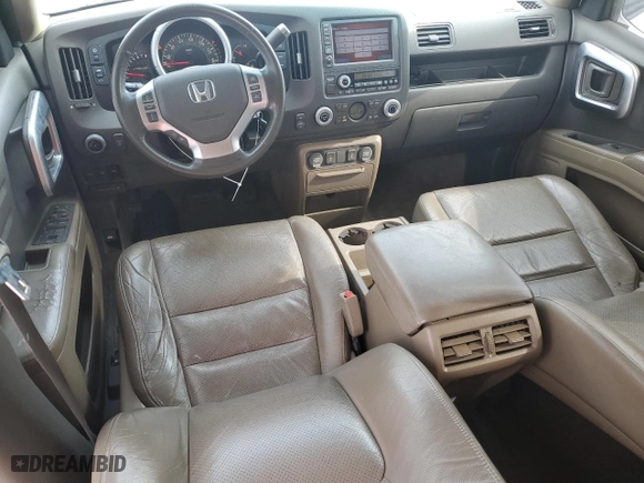 2008 Honda Ridgeline RTL with VIN 2HJYK16558H520090, listed as a Copart auction lot 49832045 with 136,462 mi miles and Salvage Title. Bid and sale history available at carsss.com. Image 8.