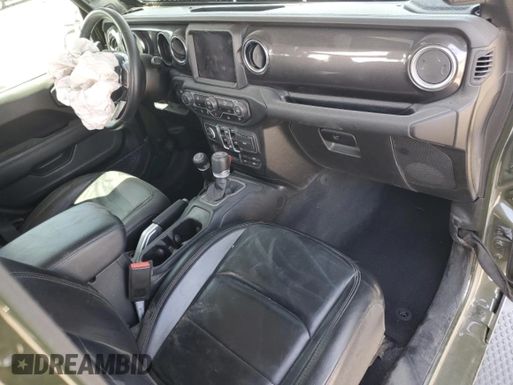 2021 Jeep Wrangler Unlimited Sahara Altitude с VIN 1C4HJXEM0MW655802, выставлен на аукционе Copart как лот 53337225 с пробегом 48 130 миль миль и Списание • Salvage title. История ставок и продаж доступна на DreamBid. Изображение 8.